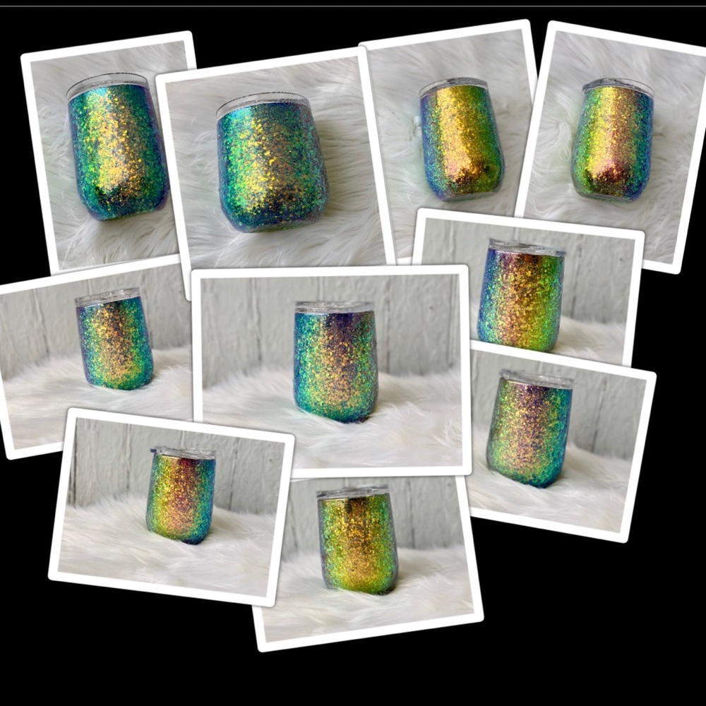 12 oz stainless steel stemless wine tumbler